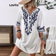 Vestido Tribal Lovito: Estilo Casual e Moderno - imagem 1