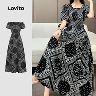 Vestido Tribal Lovito: Estilo Resort e Conforto! - imagem 1