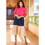 Vestido Tricoline Rosa: Conforto e Estilo! - imagem 1