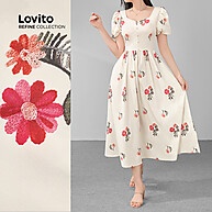 Vestido Tropical Franzido: Estilo e Conforto! - imagem 1