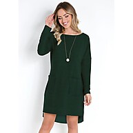 Vestido Verde Quintess: Conforto e Estilo! - imagem 1