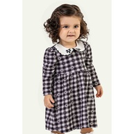 Vestido Xadrez Bebê Menina: Estilo e Conforto! - imagem 1