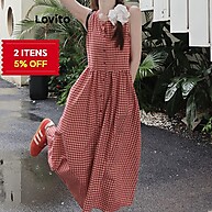 Vestido Xadrez Lovito: Elegância e Cores! - imagem 1