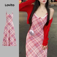 Vestido Xadrez Lovito: Estilo Casual e Conforto! - imagem 1