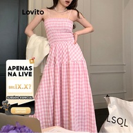 Vestido Xadrez Lovito: Estilo Casual e Elegante - imagem 1