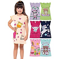 Vestidos Infantis Estampados: Conforto e Estilo! - imagem 1