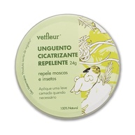 Unguento Repelente e Cicatrizante VetFleur - 24g | Tratamento Hidratante e Protetor para Feridas - imagem 1