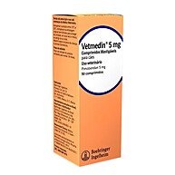 Vetmedin Mastigável 5mg: Tratamento Eficiente para Insuficiência Cardíaca em Cães - imagem 1