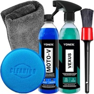 Kit Completo Lava Motos Vonixx: Moto-V 500ml, Vexus 500ml, Pincel, Toalha e Aplicador - imagem 2