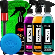 Kit Completo Detalhamento Automotivo Vonixx & Razux: Vexus, Tok Final, V-Floc, Foxy + Acessórios Karbox - imagem 2
