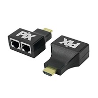 Extensor HDMI Pix Plug Via Cat5E/Cat6 - Alcance de 20 Metros - imagem 2