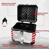 Baú Universal Donpida 45L para Moto: Segurança, Conforto e Estilo na Sua Viagem! - imagem 3