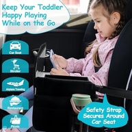 Bandeja de Viagem Infantil para Carro: Organização e Diversão Garantidas! - imagem 3