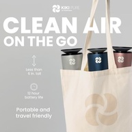 Purificador de Ar Portátil A2 UV + HEPA | 14cm, 325ml, Silencioso, Ideal para Carro e Viagens - imagem 3