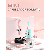 Carregador Portátil 5000mAh WUP-953: Rápido, Seguro e Ideal para Viagens - imagem 2
