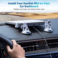 Suporte Ventosa Starlink Mini para Carros e Veículos - Viagens Conectadas - imagem 4