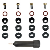 Kit 4 Vedações Injetor Combustível Chevrolet Prizm, Pontiac Vibe 1.8L L4 (2003-2008) - Substitui 23209-0D040 - imagem 1