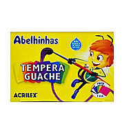 Guache Acrilex 15ml: 6 Cores Vibrantes! - imagem 2