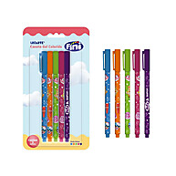 Caneta Gel Fini 5 Cores: Cores Vibrantes! - imagem 2