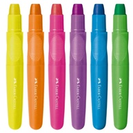 Giz de Cera Neon Faber-Castell: Cores Vibrantes! - imagem 2
