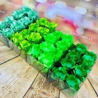160 Forminhas de Doces: Paleta de Verdes Vibrantes - imagem 2
