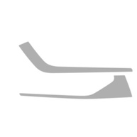 Vicrez Proteção de tinta PPF Pre-Cut Bumper, Middle Driver vpp15527 Compatível com Toyota Corolla Apex Sedan 2020-2022 - imagem 1