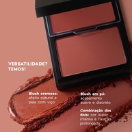 Kit Blush + Batom Terracota Océane: Cor e Vida! - imagem 2
