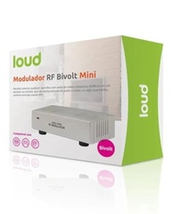Mini Modulador RF Bivolt: Converta Áudio e Vídeo RCA para Coaxial RF com Fonte Integrada - imagem 3