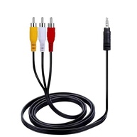 Cabo P2 para 3 RCA 2 Metros: Conecte PS1, PS2, Receivers e Mais com Áudio e Vídeo de Qualidade! - imagem 4