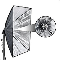 Softbox Lorben 50x70 cm: Iluminação Profissional para Fotos e Vídeos - imagem 1