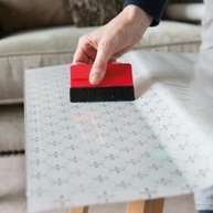 Adesivo de Vidro Jateado Losangos Delicados 1,5m x 90cm – Estilo e Privacidade com Elegância - imagem 4