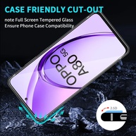 Película de Vidro OPPO A80/A3x/A3 Pro 5G: Proteção 9H - imagem 2