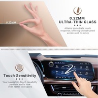 Pacote 4 Películas Protetoras Tela Vidro Chevy Suburban 2025 (LS, LT, RST, Z71, Premier, High Country) - 17.7" Infotainment & 27.9cm Painel - imagem 4