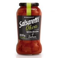 MOLHO DE TOMATE OLIVA SALSARETTI VIDRO 500g - imagem 1