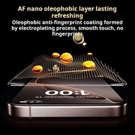 Película de Vidro iPhone 14/16: Antigote, Antisuor! - imagem 2