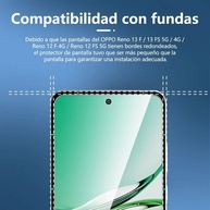 Película de Vidro Oppo Reno13 F: Proteção 999D - imagem 2