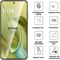 Película de Vidro Motorola G86: Proteção 9H Antirrisco - imagem 2
