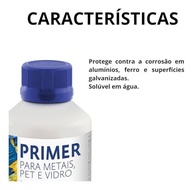 Primer Acrilex para Metais, PET e Vidro Branco 100ml: Aderência e Proteção Imbatíveis! - imagem 3