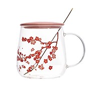 Caneca Sakura Wolff: Elegância em Vidro! - imagem 2