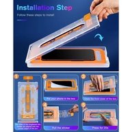 Película de Vidro iPhone: Proteção 9H + Kit Fácil - imagem 2