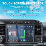 Kit 2 Películas Protetoras Karltys Vidro Temperado para Ford Super Duty 2023-2025 SYNC 4 12" - Proteção Ultratransparente - imagem 3
