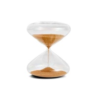 Ampulheta em Vidro Dourada Tamanho G - Decoração Elegante e Sofisticada - imagem 2