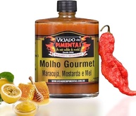 Molho Gourmet Sabor Maracujá Mostarda E Mel - Vidro 100 Ml - imagem 1
