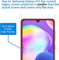 Película de Vidro Temperado para Samsung Galaxy A31 - Proteção HD - imagem 2