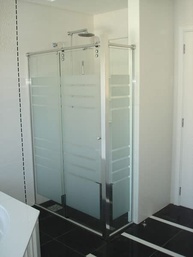 Película Jateada para Vidro Box, Vitrine e Janela 0,61x5,00m - Privacidade com Estilo e Proteção - imagem 5