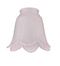 Vidro de Substituição para Ventilador de Teto com Design Rosa - 4 Unidades - imagem 4