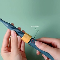Escova de Cozinha com Esponja Esticável e Cabo Longo - Ideal para Copos, Garrafas e Vidros - imagem 4