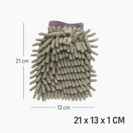 Luva de Microfibra Multiuso: Limpeza Impecável para Carros, Móveis e Vidros - imagem 3