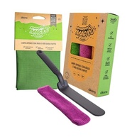 Kit de Limpeza de Vidros Ákora com Pano de Microfibra e Limpador Blindex - Limpeza Profunda e Sem Esforço - imagem 2