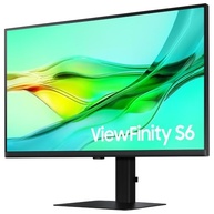 Monitor Samsung Viewfinity S6, 27", QHD, Display Port, ajuste de altura,USB-C (90W), USB Hub, HDMI, preto - imagem 3